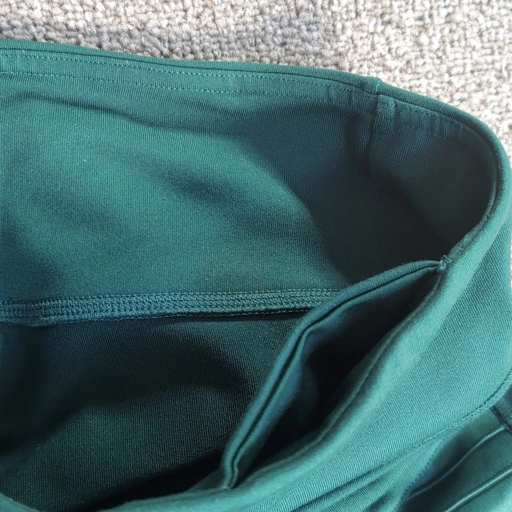 ALO Yoga High Waist Moto Leggings Evermint Green LARGE